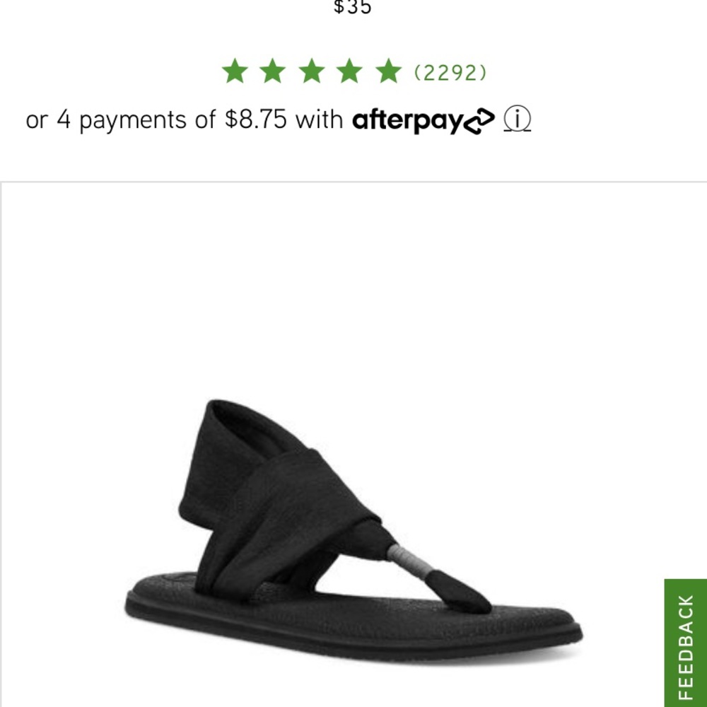 Sanuk yoga sling sandals
